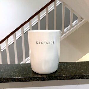 Hearth & and Hand Magnolia ORiGiNaL Stoneware Canister Utensil Holder NEW 2022